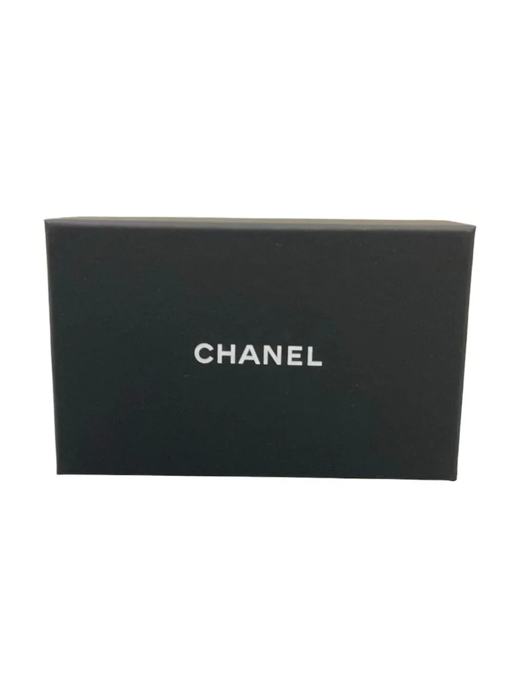 Chanel Card Case Quilted Beige Gold